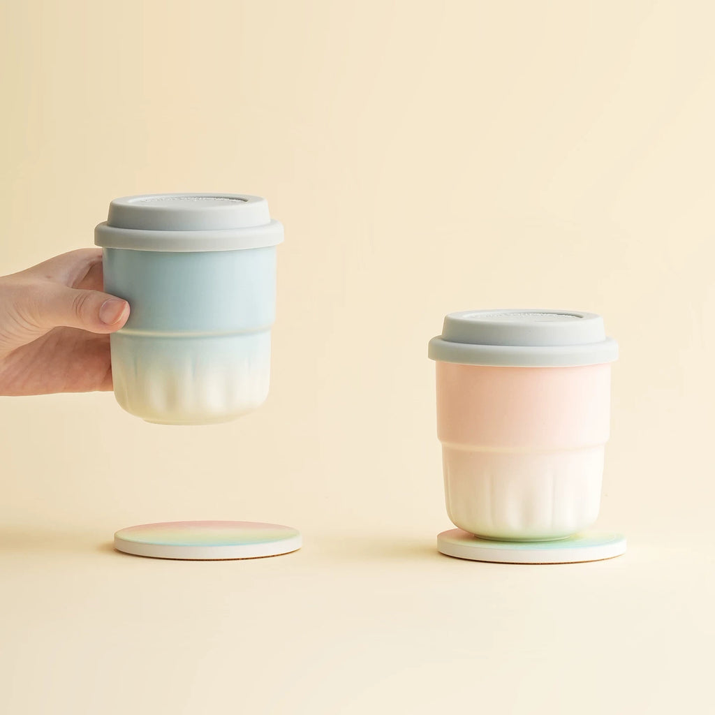 Lanyu Aromatherapy Gift Box High Face Value Gradually Changing Ceramic Coffee Cup Portable Car Water Cup Creative Gift