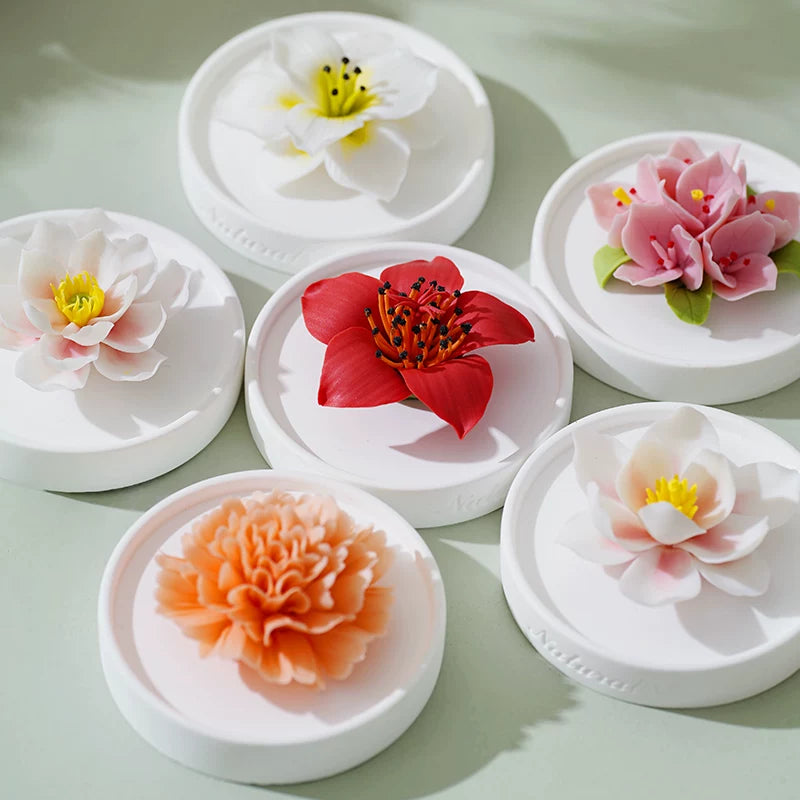 Lanyu [Huayang Mini] Dehua Non-Heritage Ceramic Flower Aromatherapy Bucket Boxed Birthday Gift for Girlfriend