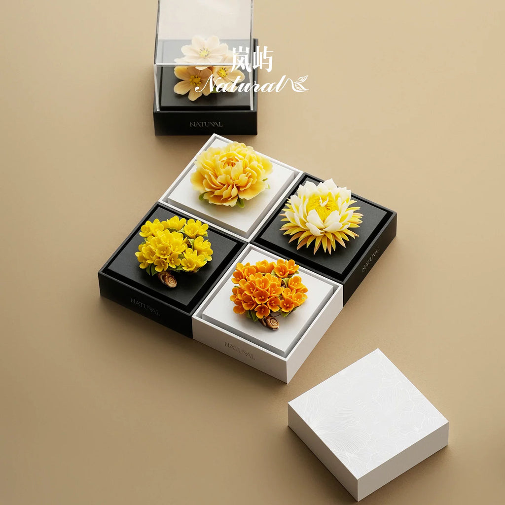 Creative Oriental Non-Heritage Porcelain Flower Gift Box Birthday Gift