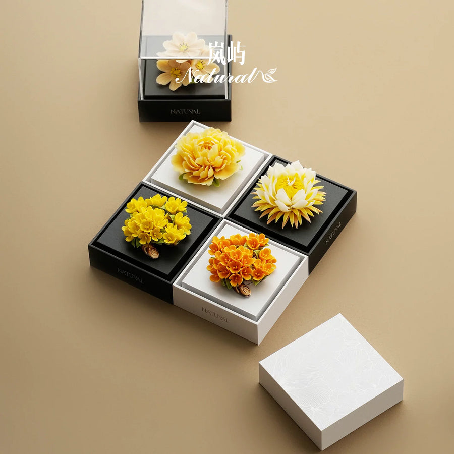 Creative Oriental Non-Heritage Porcelain Flower Gift Box Birthday Gift