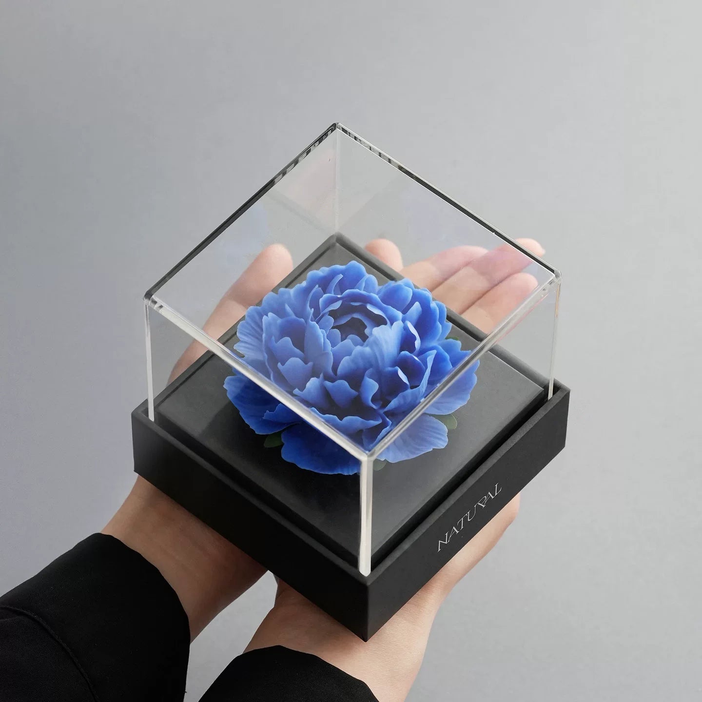 Lanyu Natural New Plaid Porcelain Floral Aromatherapy Gift Box [Qixi Gift] Gift for Girlfriends and Friends