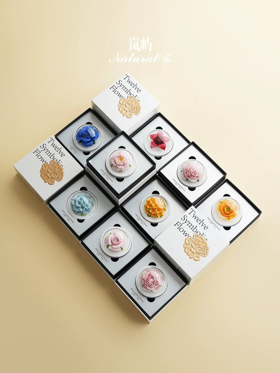 Twelve Flower God Flowers Peony Aromatherapy Gift Box
