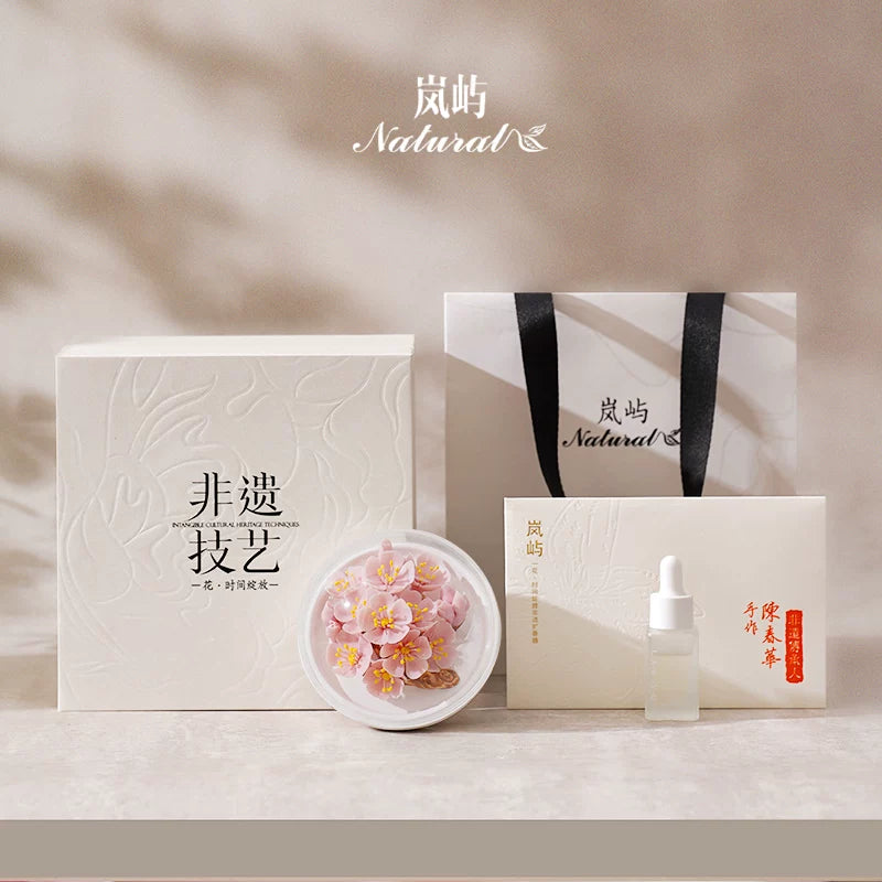 Art Incense Device Cherry Blossom Aromatherapy Gift Box