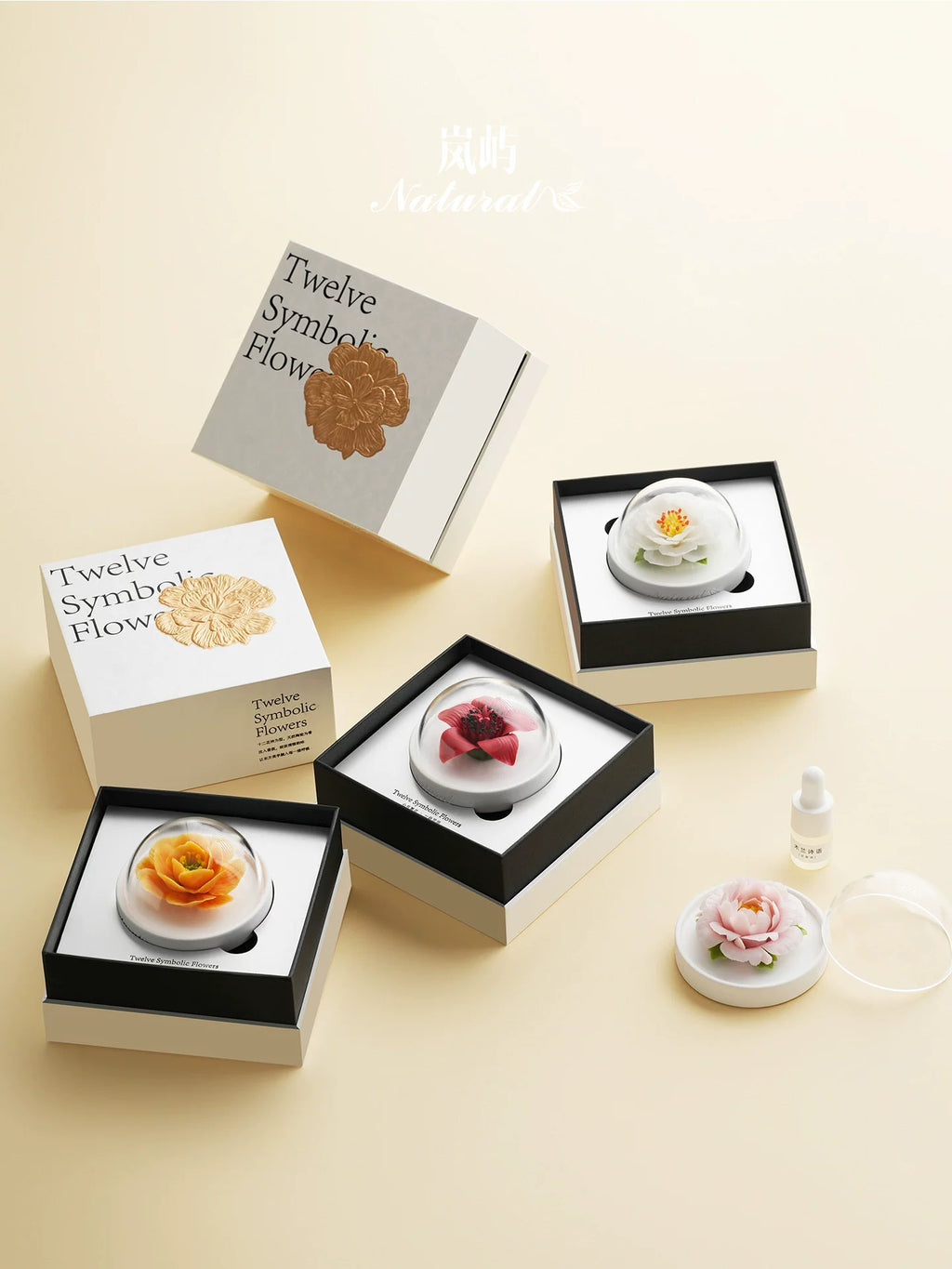Twelve Flower God Flowers Peony Aromatherapy Gift Box