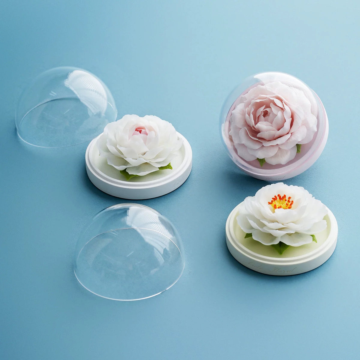Hand‑Pinched Camellia Ceramic Flower Aromatherapy, Intangible Cultural Heritage Decor Gift