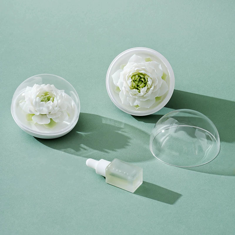 Hand‑Crafted Blue Lotus Porcelain Flower Aromatherapy, Intangible Cultural Heritage Gift