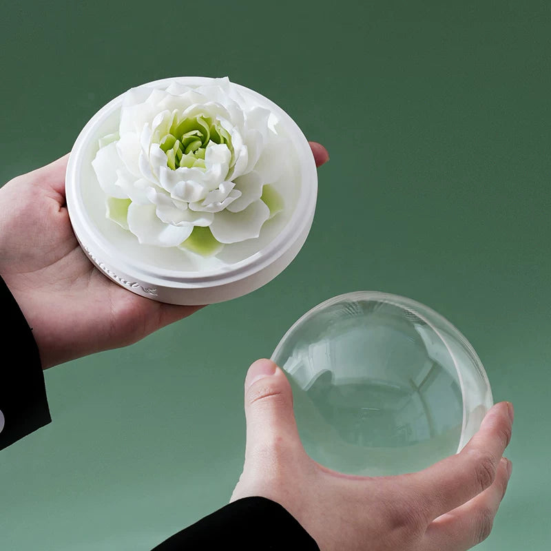 Hand‑Crafted Blue Lotus Porcelain Flower Aromatherapy, Intangible Cultural Heritage Gift