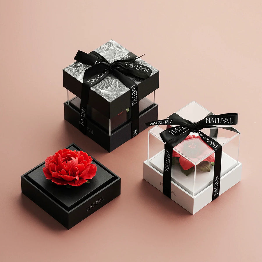 Pattern Mange Aromatherapy Gift Box Red