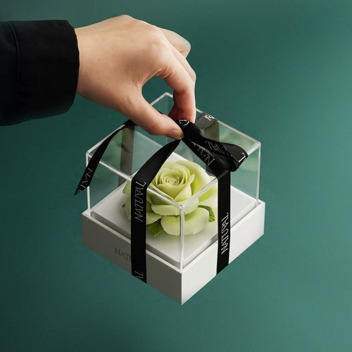 Porcelain Flower Aromatherapy Creative Gift Box Oriental Non-Heritage Hand-Pinching Ceramic Flower