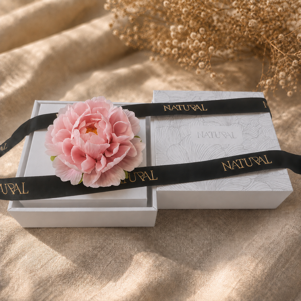 Handmade Golden Ceramic Peony Flower