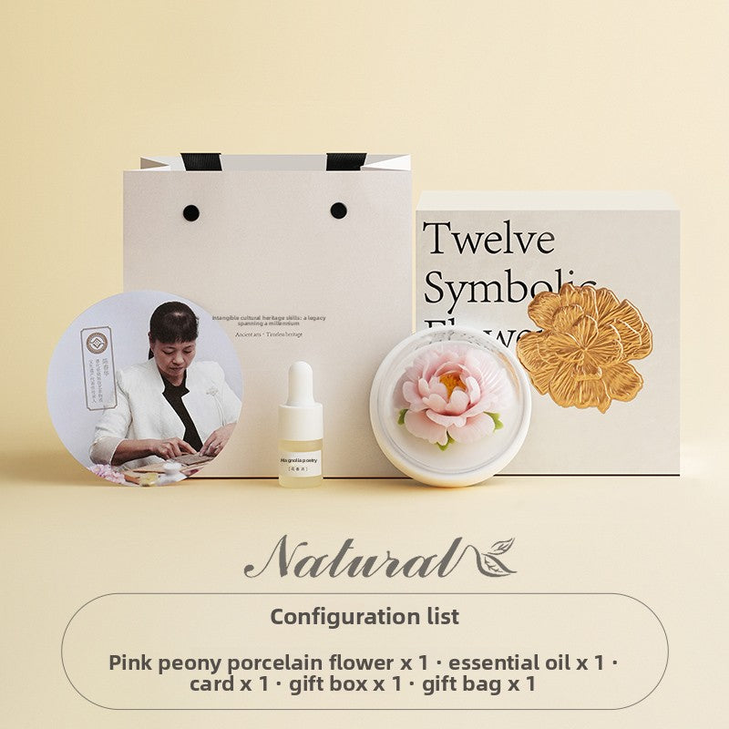Twelve Flower God Flowers Peony Aromatherapy Gift Box
