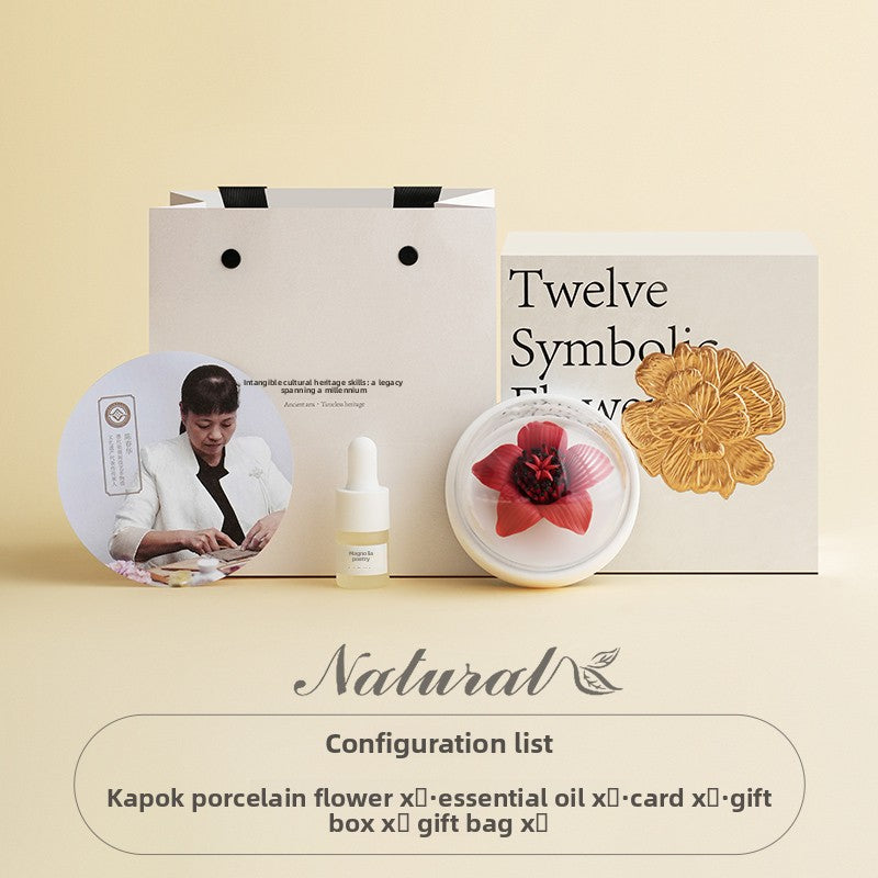 Twelve Flower God Flowers Peony Aromatherapy Gift Box