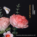 Hand-Pinching Ceramic Flower Crafts Jade Porcelain Artificial Flower Decoration Room Home Decoration Business Gift Gift for Girlfriends Gift