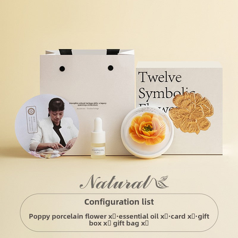 Twelve Flower God Flowers Peony Aromatherapy Gift Box